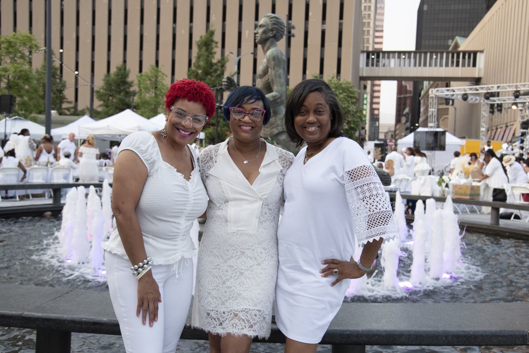 Dr. Risha Glasper, Sheila Marshall-Miller, LaGloria Perry